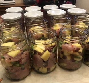 Индейка с овощами