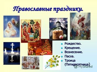 Православные праздники, значимые богослужения и события в жизни Церкви