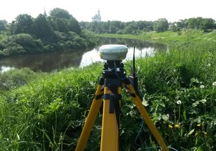 Участок загородного дома.