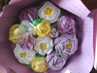 Зефирные букеты