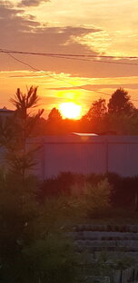 Закат на дачи 