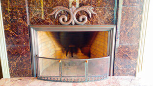 Отделка медью печей и каминов