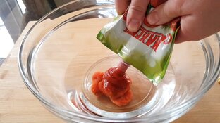 Просто смешайте. 