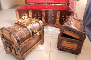 Нижне-Шкафтинские сундуки.