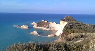 Корфу ,ионический остров Греции с интересной историей