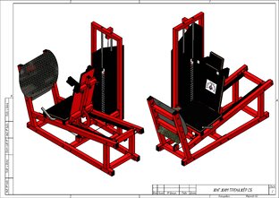 Инверсионный стол складной для растяжки позвоночника IT5600