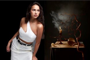 Свече горела на столе (с)