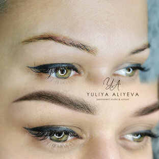 Перманентный макияж бровей 🔥