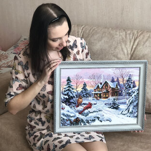 Статистика Дзен Мозговая вышивает