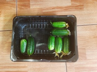 Огурцы «в стакане»