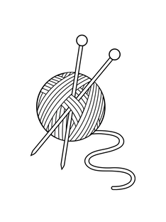 Копилка «Узоры спицами»