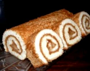 Рулеты для сладкого стола