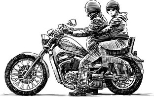 Первое маленькое мотопутешествие двойкой