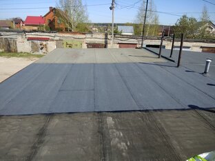 Ремонт кровля гаража