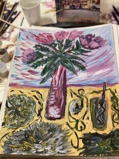 Вечер в розах 🌷🌹