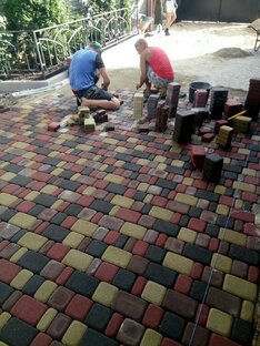 Тротуарная плитка ФЭМ Донецк ДНР 
