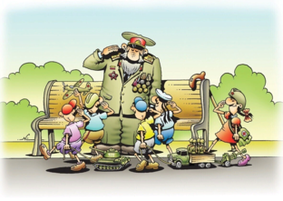 О битве большого милитаризма с маленьким