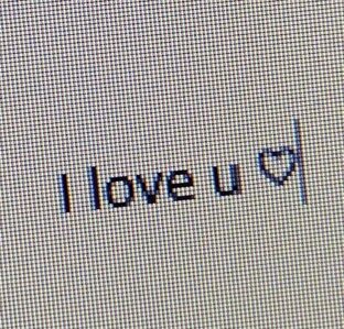 I love u♡