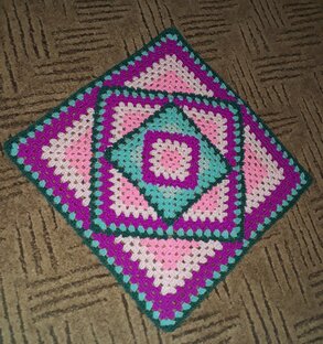 Квадраты крючком