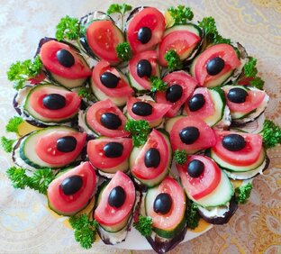Любимые лёгкие закуски порадуют нас😄👍