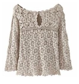 В технике кроше