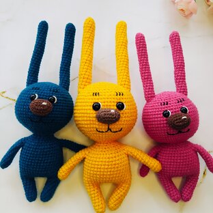 Мастер-класс на зайчика Побегайчика