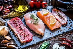 Мясные и рыбные блюда на праздничный стол