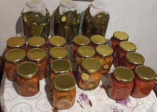 Мои заготовки на зиму