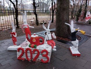 Светлогорск в январе 2023