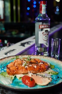 Стейк из семги 