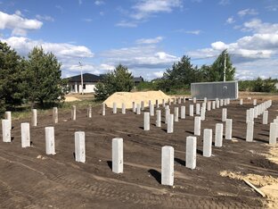 Первый этап стройки