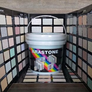 KRASTONE - МУЛЬТИКОЛОРНАЯ КОРЕЙСКАЯ КРАСКА