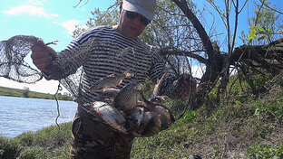 Рыбалка на Оке по открытой воде.