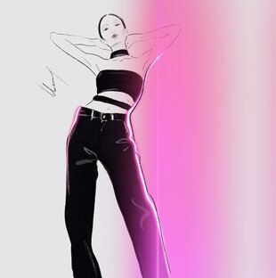 Fashion иллюстрации