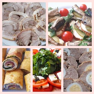 Закуски. Рулетики. Бутерброды.