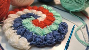 Коврики крючком