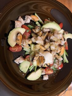 Блюда с полезными ингредиентами 