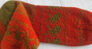 Жаккарды для носков. Маленький раппорт.