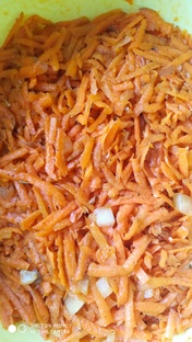 Морковная заготовка