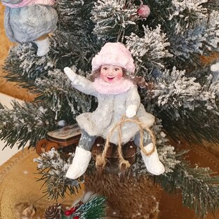 Ёлочные игрушки.