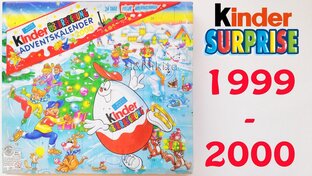 Адвент Календарь Киндер 1999 - 2000 