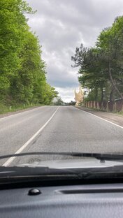 На машине к морю