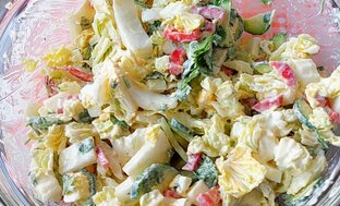 Праздничные салаты с майонезом и без .