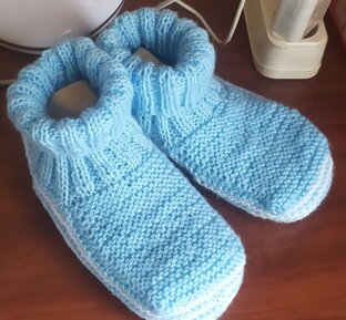 Носочки связаны для моей семьи в 2023 году