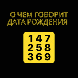 НУМЕРОЛОГИЯ В ДАТЕ РОЖДЕНИЯ 