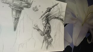 рисунок простым карандашом