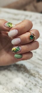 Простые быстрые дизайны ногтей. 