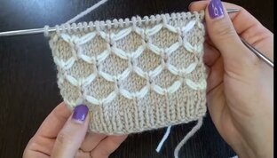 Узоры спицами 