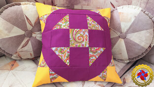 Подушка, наволочка пэчворк своими руками