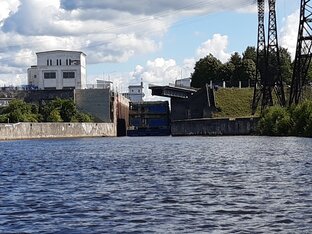 Шлюзование на ПВХ-лодке